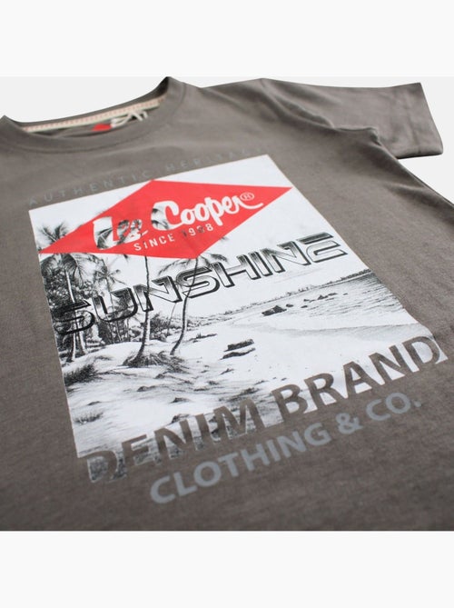 Lee Cooper - Maglietta bambino a maniche corte con stampa sunshine - Kiabi