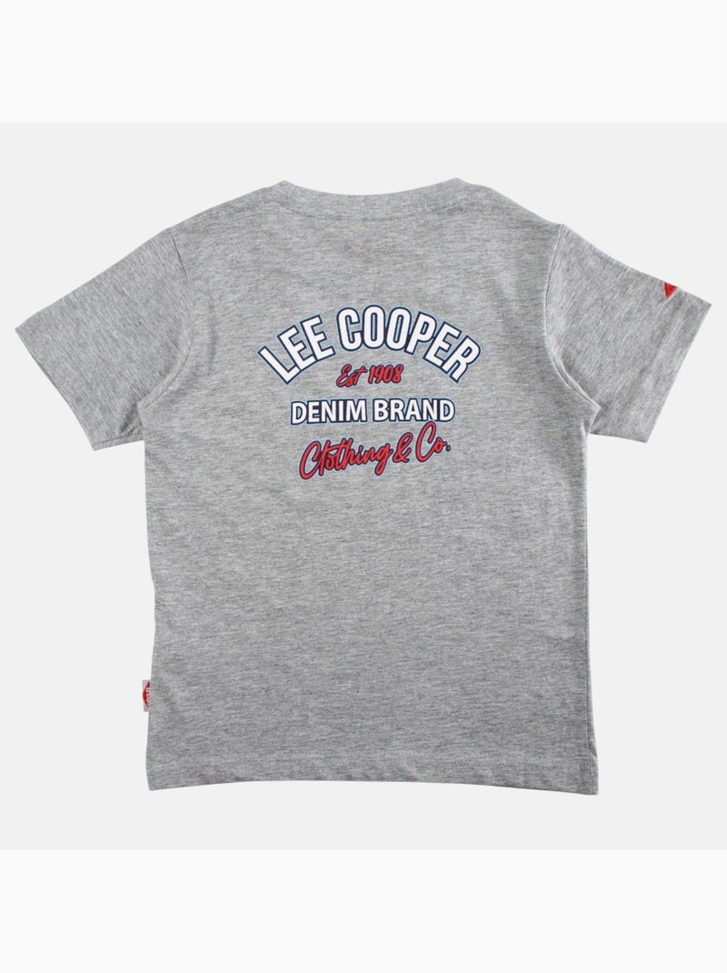Lee Cooper - Maglietta bambino a maniche corte Grigio - Kiabi