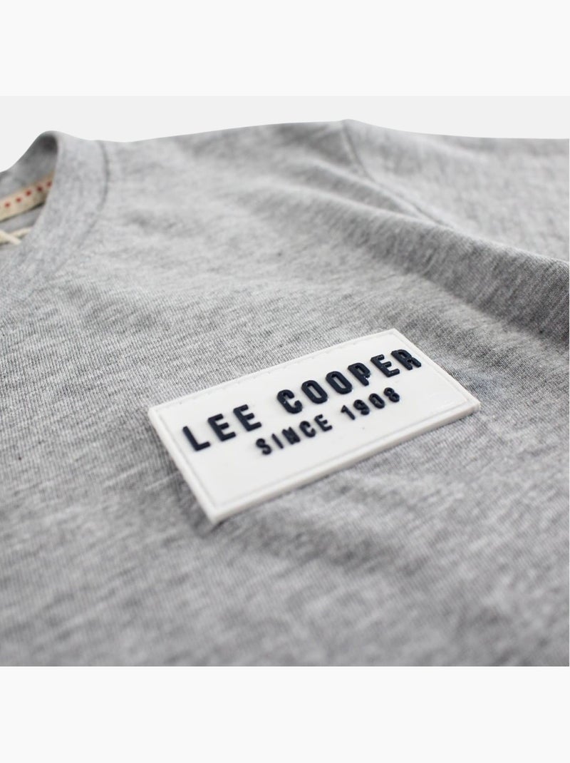 Lee Cooper - Maglietta bambino a maniche corte Grigio - Kiabi