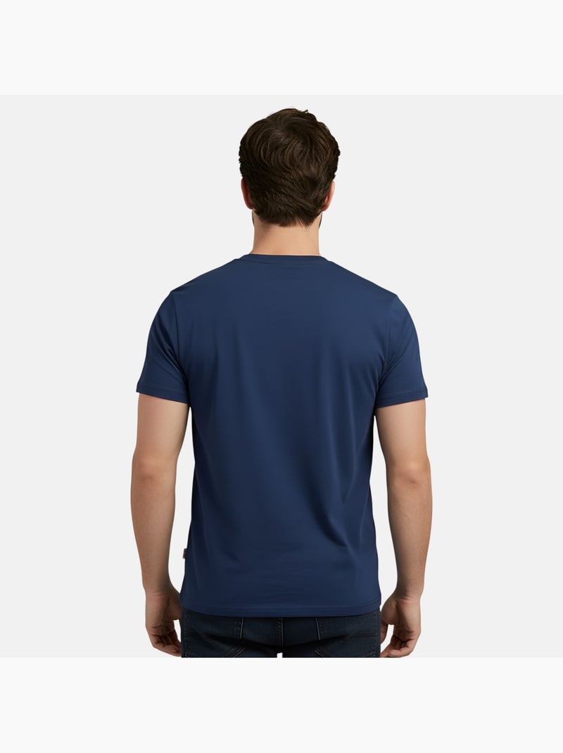 Lee Cooper - Maglietta uomo a maniche corte Blu marino - Kiabi