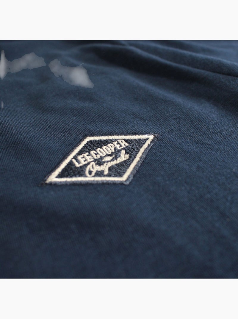 Lee Cooper - Maglietta uomo a maniche corte Blu marino - Kiabi