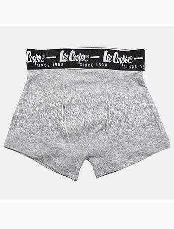 Lee Cooper - Pack da 3 boxer uomo con vita elastica