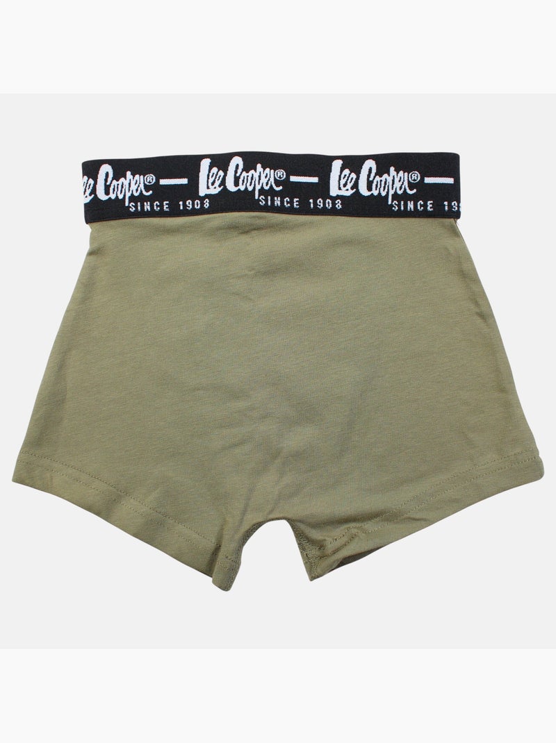 Lee Cooper - Pack da 3 boxer uomo con vita elastica Cachi - Kiabi
