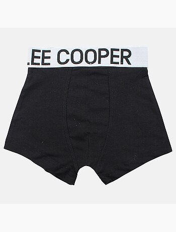 Lee Cooper - Pack da 3 boxer uomo con vita elastica