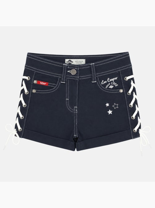 Lee cooper - pantaloncini da ragazza con lacci - Kiabi