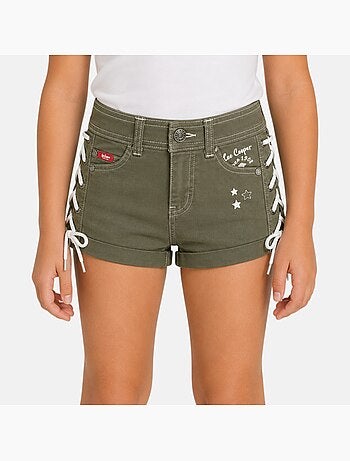 Lee cooper - pantaloncini da ragazza con lacci