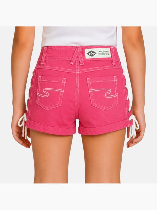 Lee cooper - pantaloncini da ragazza con lacci - Kiabi