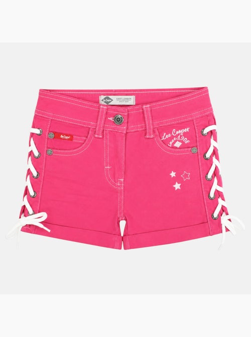Lee cooper - pantaloncini da ragazza con lacci - Kiabi