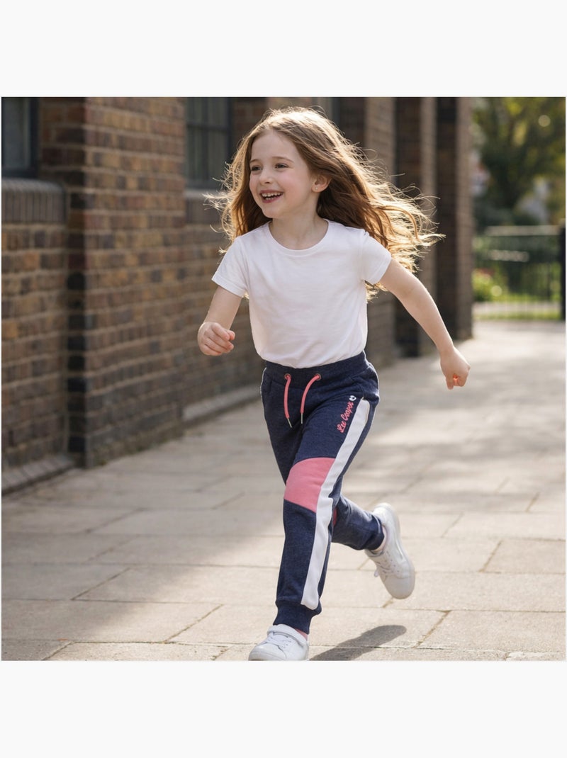 Lee Cooper - Pantalone jogging bambina Blu marino - Kiabi