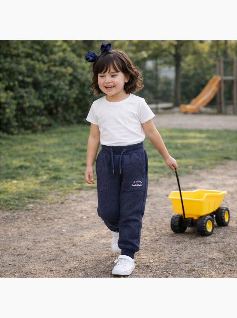 Lee Cooper - Pantalone jogging bambina Blu marino - Kiabi