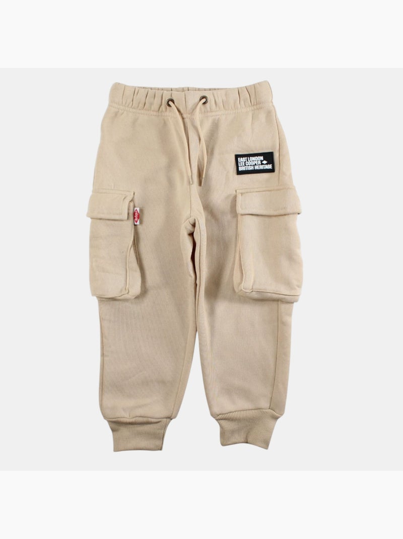 Lee Cooper - Pantalone jogging bambino Beige - Kiabi