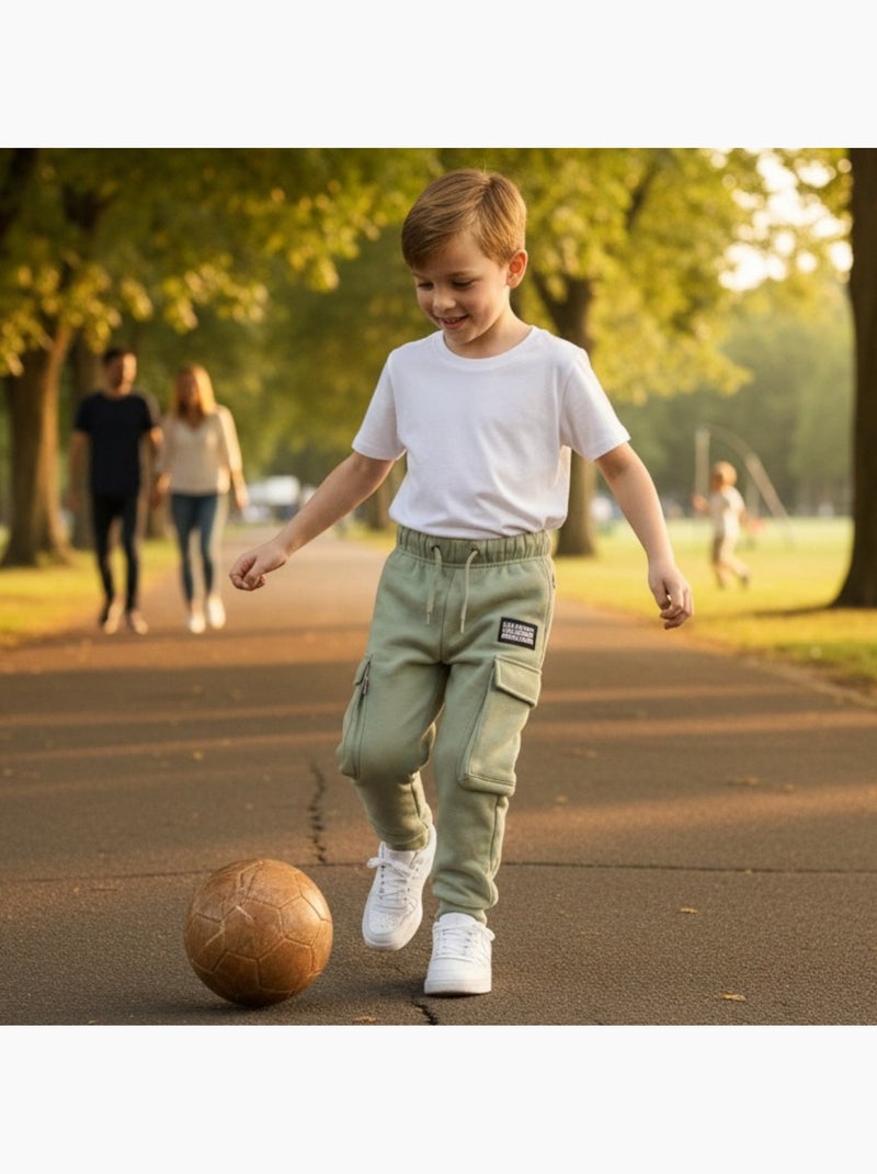 Lee Cooper - Pantalone jogging bambino Cachi - Kiabi