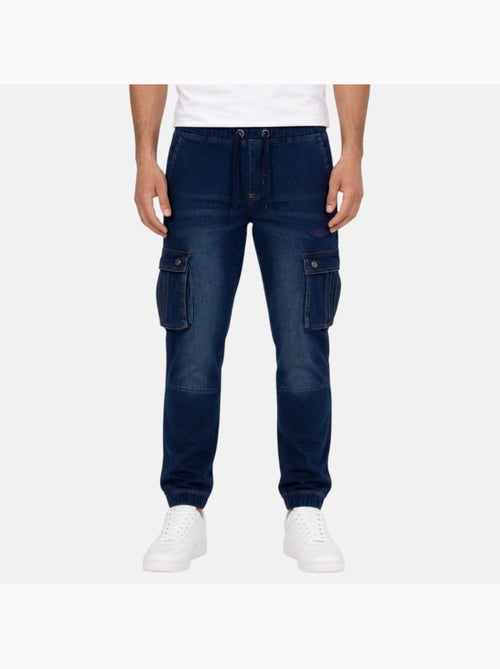 Lee cooper - pantaloni cargo in denim dal taglio ampio, con tasche laterali - Kiabi