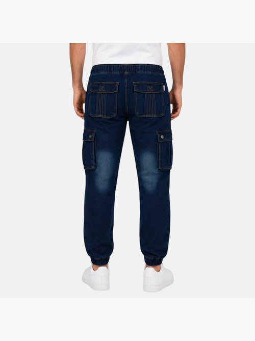 Lee cooper - pantaloni cargo in denim dal taglio ampio, con tasche laterali - Kiabi