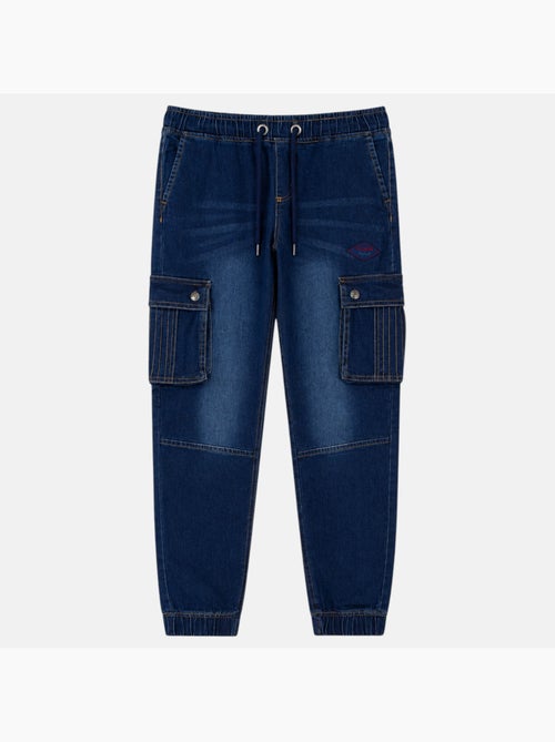 Lee cooper - pantaloni cargo in denim dal taglio ampio, con tasche laterali - Kiabi