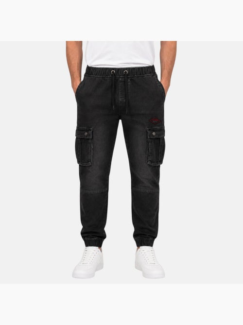 Lee cooper - pantaloni cargo in denim dal taglio ampio, con tasche laterali - Kiabi