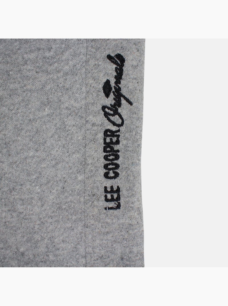 Lee cooper - pantaloni da jogging dal taglio dritto con coulisse, con fondo stretto Grigio - Kiabi