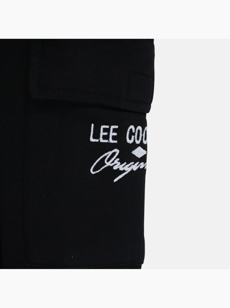 Lee cooper - pantaloni da jogging dal taglio dritto con coulisse e tasche cargo Nero - Kiabi