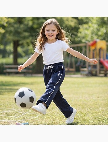 Lee Cooper - Pantaloni jogging bambina dallo stile sportivo
