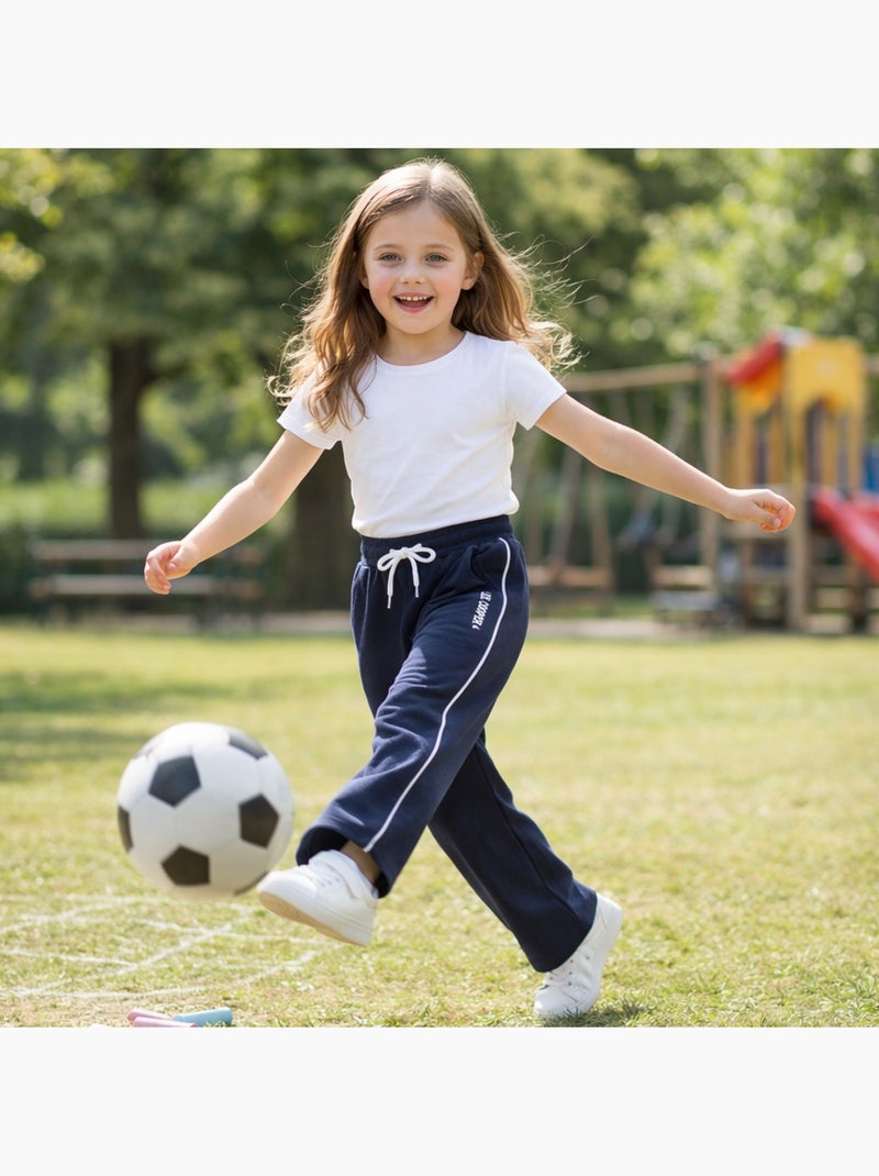 Lee Cooper - Pantaloni jogging bambina dallo stile sportivo Blu marino - Kiabi