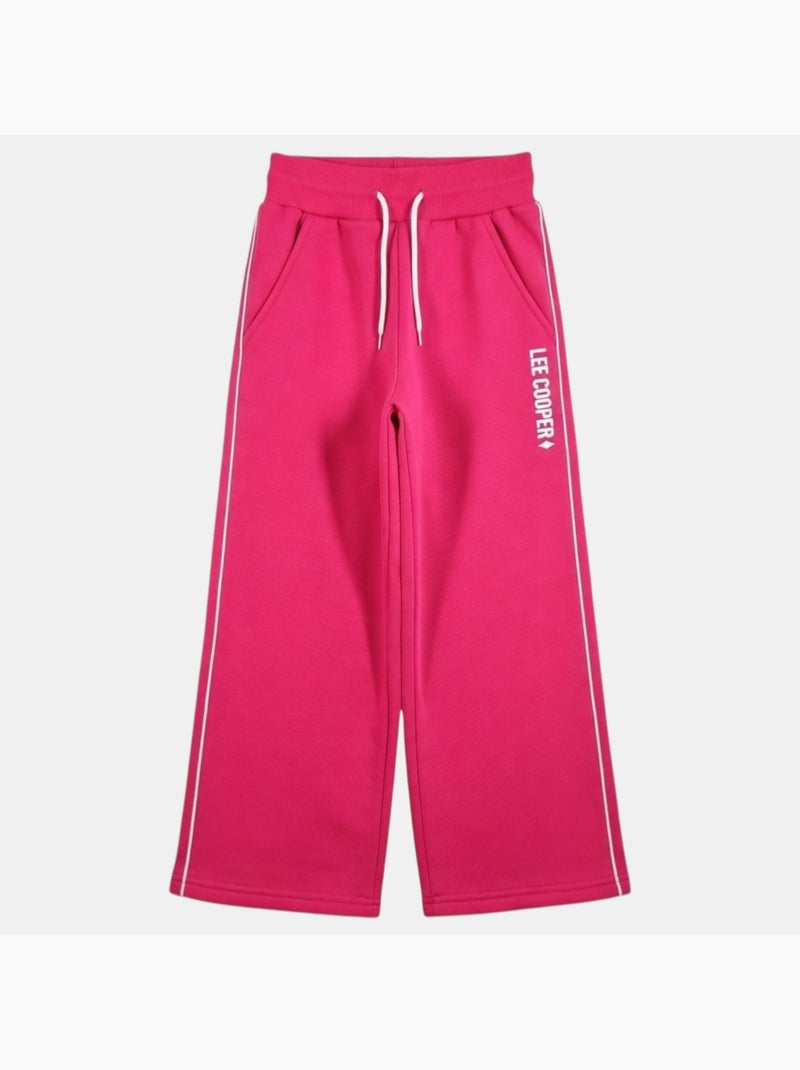 Lee Cooper - Pantaloni jogging bambina dallo stile sportivo Rosa fucsia - Kiabi
