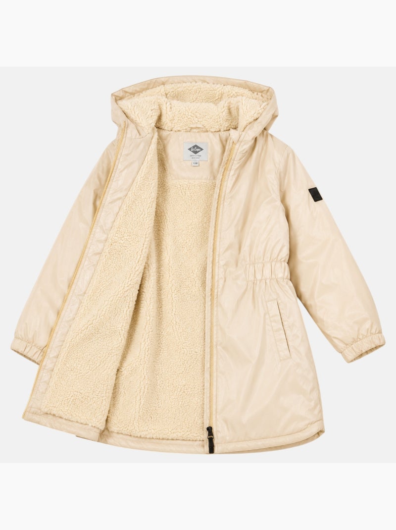 Lee cooper - parka bambina Ecru - Kiabi