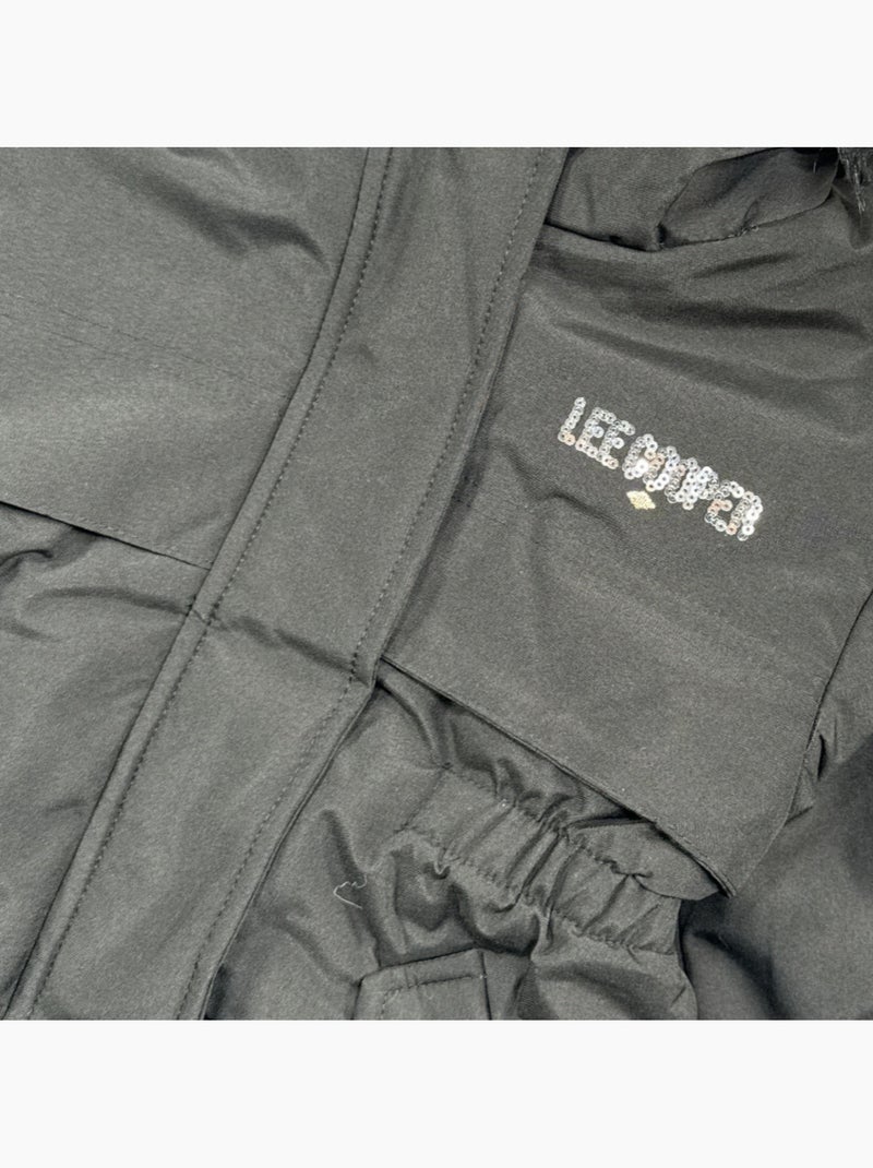 Lee Cooper - Parka bambina Nero - Kiabi