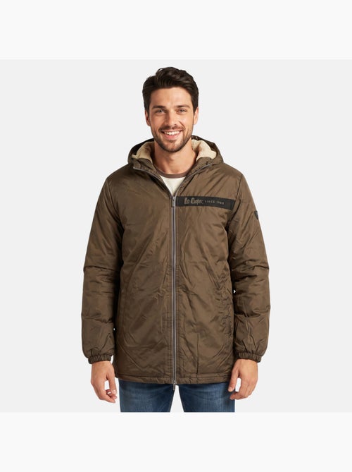 Lee cooper - parka con cappuccio, lunghezza media e cerniera, con tasche laterali - Kiabi