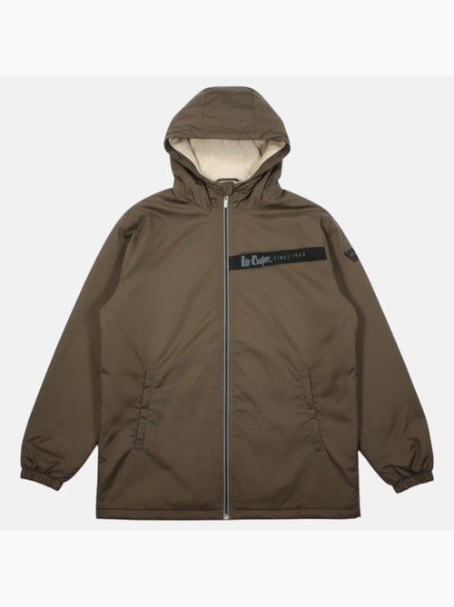 Lee cooper - parka con cappuccio, lunghezza media e cerniera, con tasche laterali - Kiabi