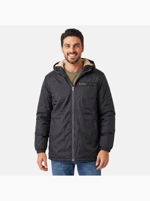 Lee cooper - parka con cappuccio, lunghezza media e cerniera, con tasche laterali - Kiabi