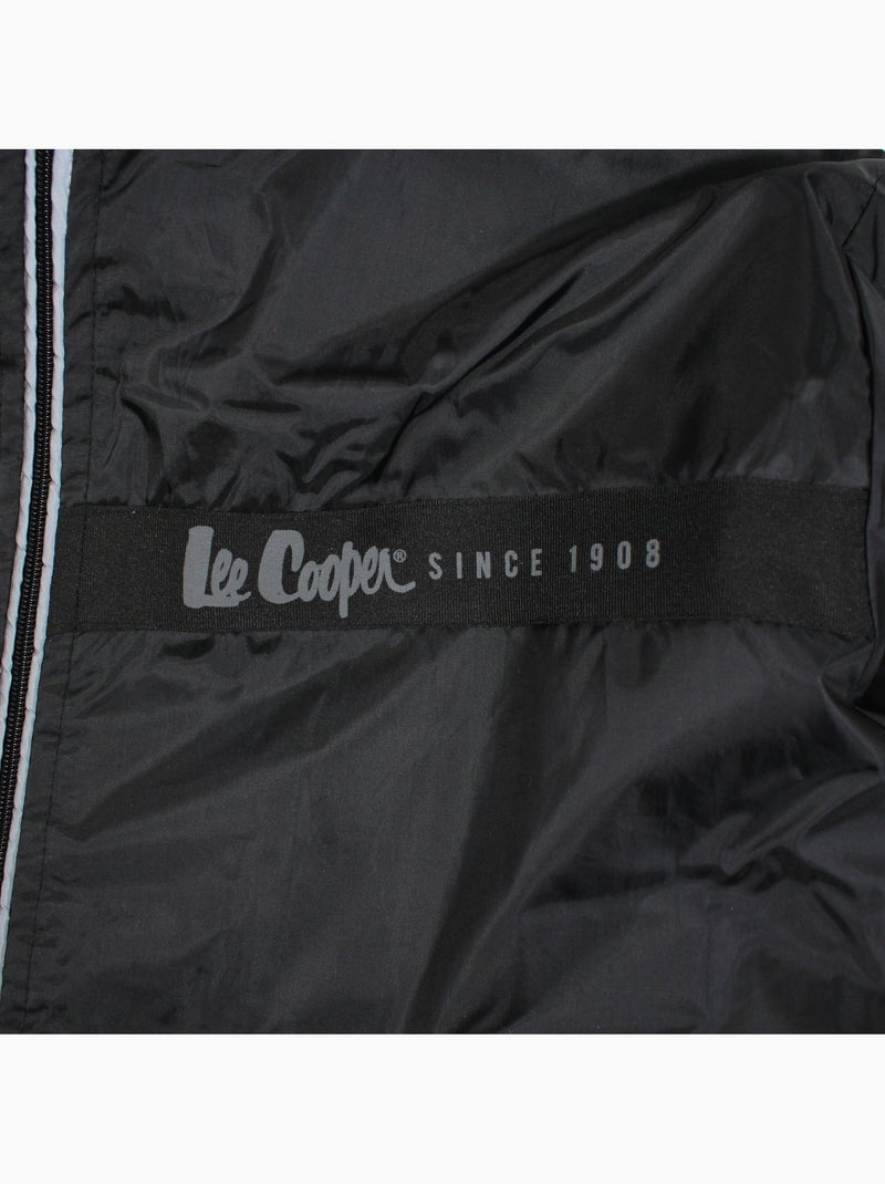 Lee cooper - parka con cappuccio, lunghezza media e cerniera, con tasche laterali Nero - Kiabi