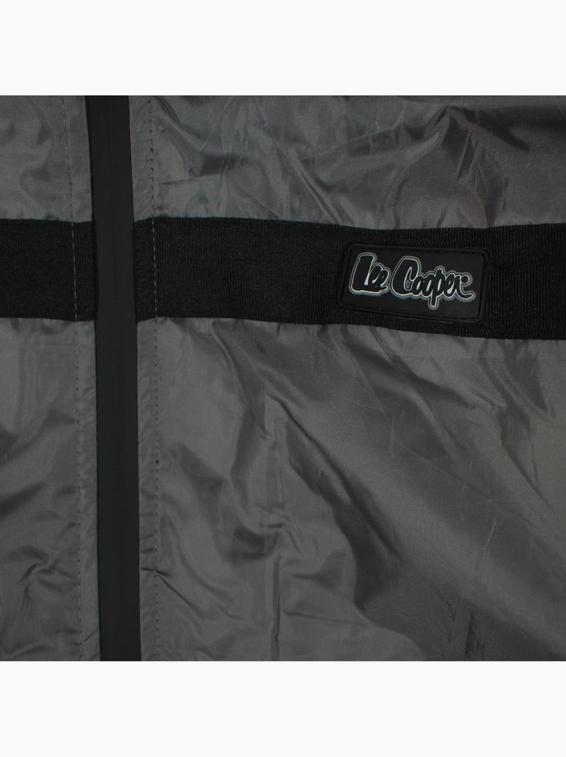 Lee cooper - parka con cerniera e cappuccio bordato in pelliccia sintetica Grigio - Kiabi