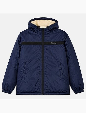 Lee cooper - parka uomo con cappuccio sherpa