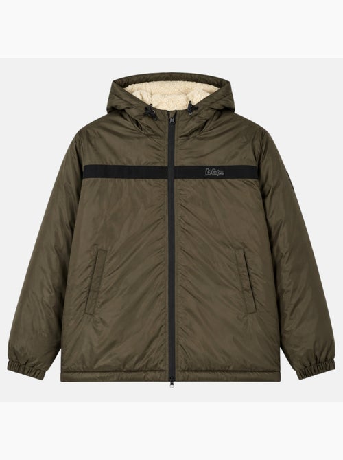 Lee cooper - parka uomo  con cappuccio sherpa - Kiabi