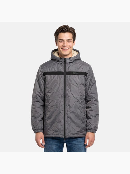 Lee cooper - parka uomo  con cappuccio sherpa - Kiabi
