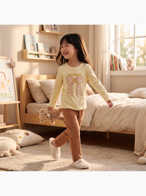 Lee cooper - pigiama bambina  fiocco - Kiabi