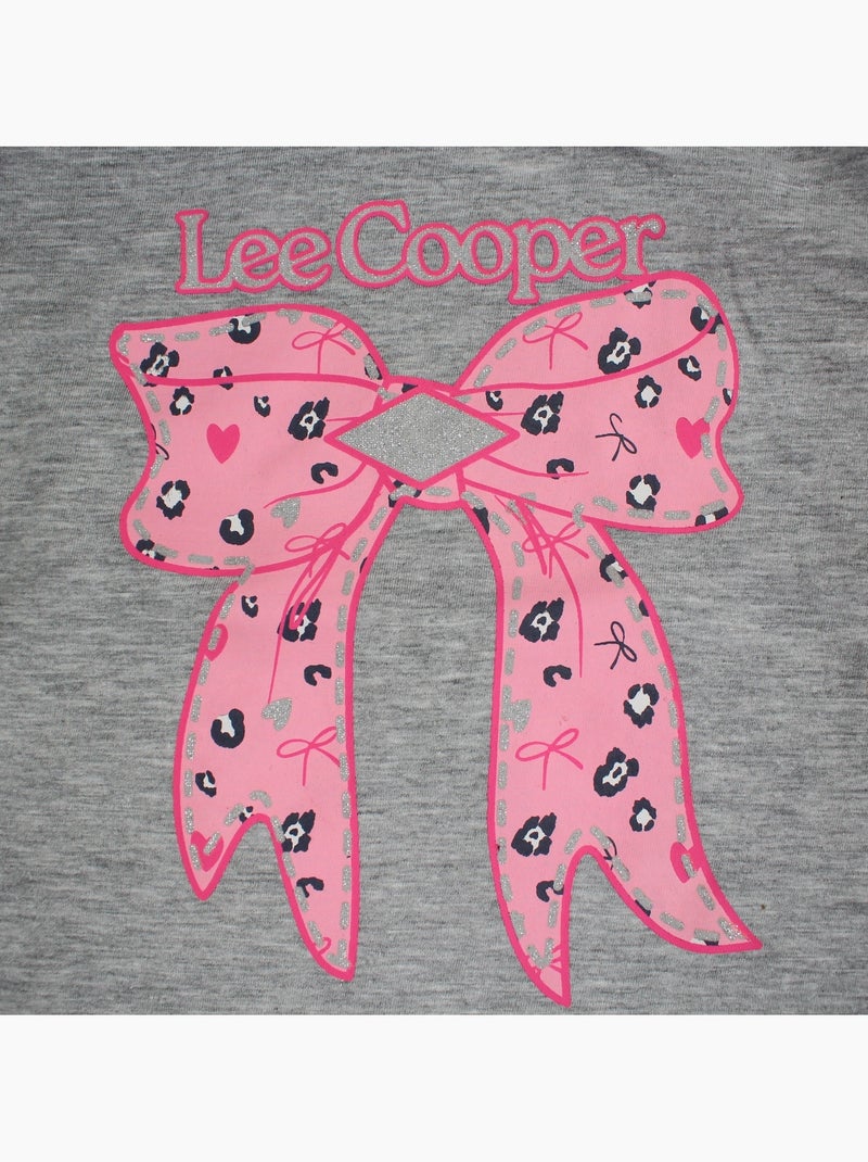 Lee cooper - pigiama bambina  fiocco Grigio - Kiabi