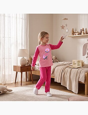 Lee cooper - pigiama bambina floreale