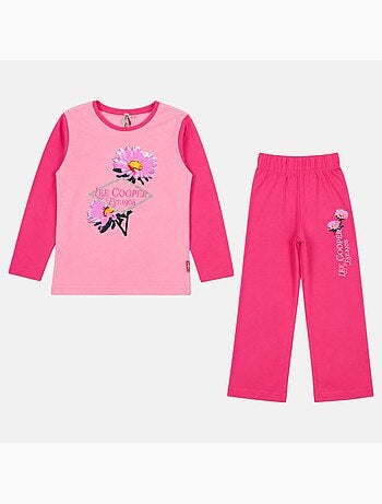 Lee cooper - pigiama bambina floreale