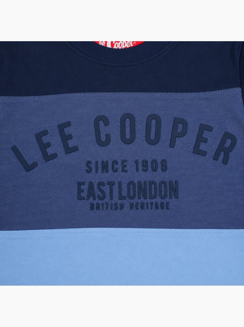 Lee cooper - pigiama bambino  bicolore Blu marino - Kiabi