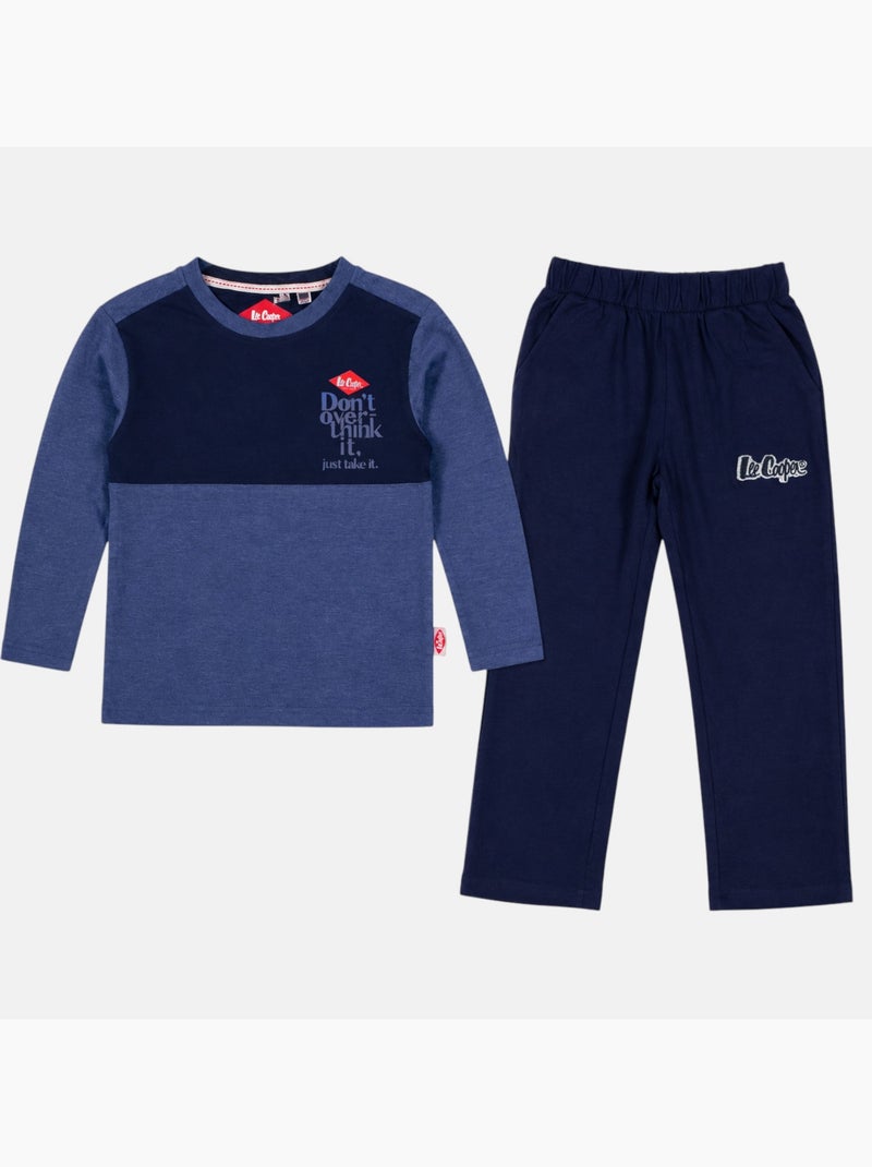 Lee cooper - pigiama bambino Blu marino - Kiabi