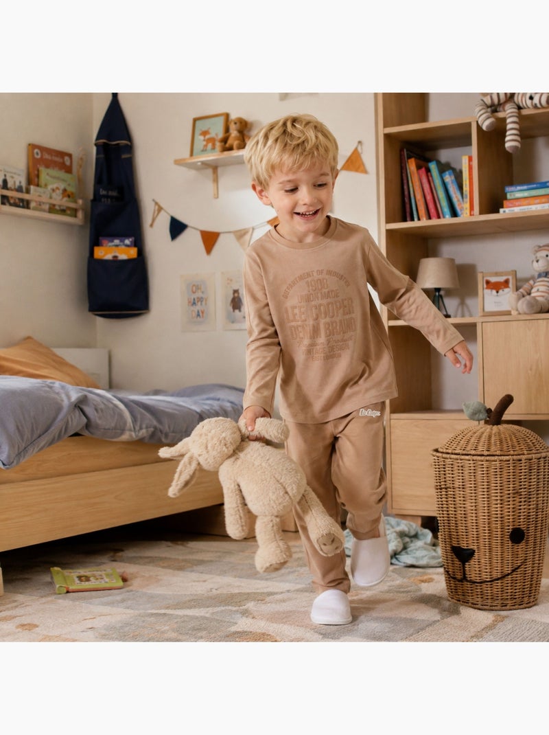 Lee cooper - pigiama bambino  vintage Beige - Kiabi