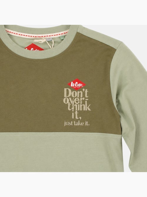 Lee cooper - pigiama con inserti a contrasto, maniche lunghe - Kiabi Lee cooper - pigiama con inserti a contrasto, maniche lunghe - Kiabi