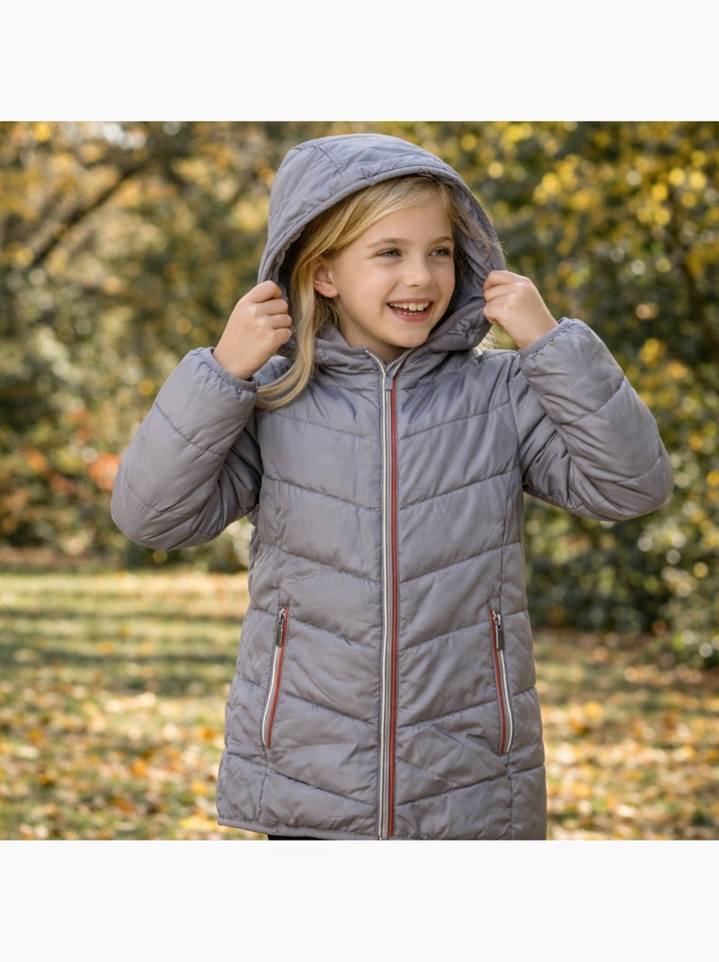 Lee Cooper - Piumino bambina Grigio - Kiabi