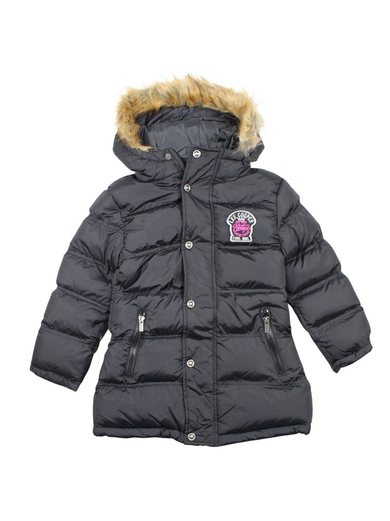 Lee Cooper - Piumino bambina Nero - Kiabi