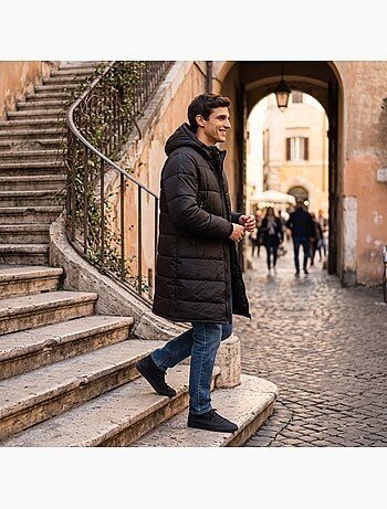 Lee cooper - piumino lungo uomo
