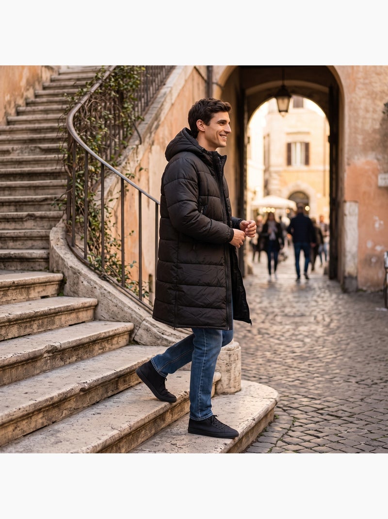 Lee cooper - piumino lungo uomo Nero - Kiabi