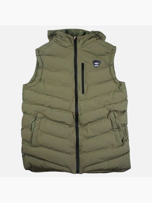 Lee cooper - piumino senza maniche con cappuccio e tasche con cerniera - Kiabi