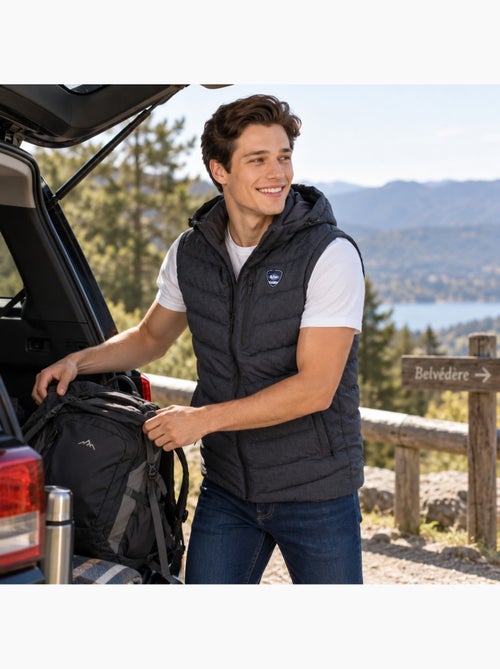 Lee cooper - piumino senza maniche con cappuccio e tasche con cerniera - Kiabi Lee cooper - piumino senza maniche con cappuccio e tasche con cerniera - Kiabi