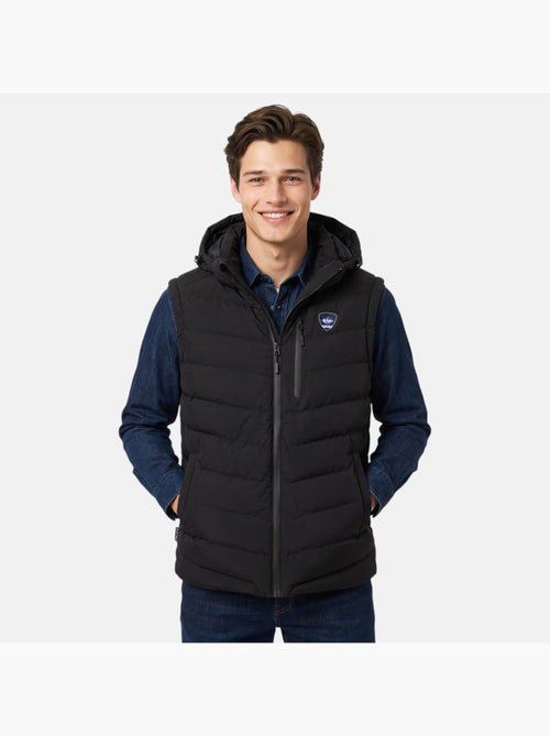 Lee cooper - piumino senza maniche con cappuccio e tasche con cerniera - Kiabi